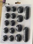 Yapışkanlı Kablo Sabitleyici Düzenleyici 16'lı Paket - 1