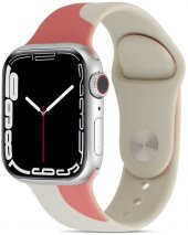 Apple Watch 38mm Kordon KRD-62 Silikon Strap Kayış - 4
