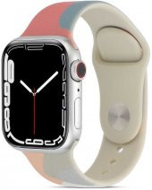 Apple Watch 40mm Kordon KRD-62 Silikon Strap Kayış - 2