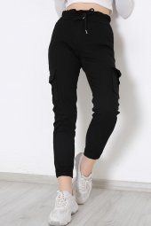 Beli Lastikli Kargo Pantolon Siyah - 8984.160. - 1