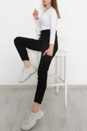 Beli Lastikli Kargo Pantolon Siyah - 8984.160. - 5