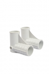 32 LİK BEŞİK SALINCAK AYAĞI BORU BİRLEŞTİRME APARATI 2 ADET BEYAZ - 1