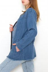 Gabardin Ceket Mavi - 1605.1367. - 6