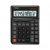 Casio DE-12E-BK 12 Haneli Masaüstü Hesap Makinesi - 1