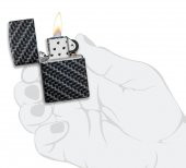 Zippo 49356 Carbon Fiber Design Çakmak - 5