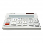 Casio DE-12E-WE 12 Haneli Masaüstü Hesap Makinesi - 1