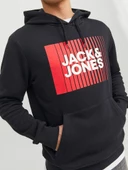 Jack Jones Corp Logo Erkek Sweat 12233599 thumbnail 4