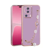 Xiaomi Mi 13 Lite Kılıf El Tutamaçlı Kamera Korumalı Zore Taka Silikon Kapak - 3