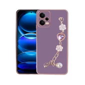 Xiaomi Redmi Note 12 4G Kılıf El Tutamaçlı Kamera Korumalı Zore Taka Silikon Kapak - 3