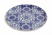 Porland Morocco Desen7 Mor Düz Tabak 17 cm 04A+P021457 - 2