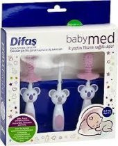Difaş Babymed Ekstra Yumuşak Diş Fırçası 3lü Set Pembe - 1
