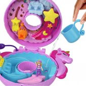 Polly Pocket Unicorn Floatie Oyun Seti Hkv34 thumbnail 1