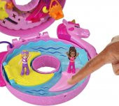 Polly Pocket Unicorn Floatie Oyun Seti Hkv34 thumbnail 4
