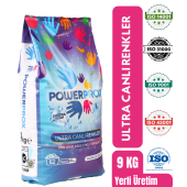 Power Prox Ultra Canlı Renkler Toz Çamaşır Deterjanı 9 Kg Renkliler Için - 1