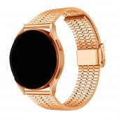 E2M UNIVERSAL 22MM KRD-30 METAL ROSE GOLD KORDON - 1