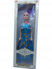 Mavi Elbiseli Model Bebek 30 Cm - 2