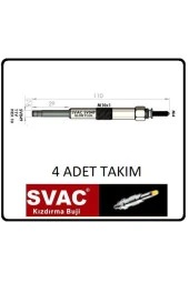 Kızdırma Bujisi Accent Elantra Getz Santa Fe Tucson 1.5-2.0d- 4 Ad. Takım Sv049 Oem No: 36710-2700 - 1