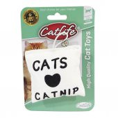 Catlife Kediler İçin Catnip Kedi Otlu Yastık Oyuncak Zilli - 1