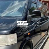 Volkswagen Transporter T5 2004-2009 Uyumlu Batman Yarasa Ayna Kapağı Piano Black Abs Plastik - Kopya - 7