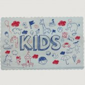 Kids Desenli Beslenme Örtüsü - 1