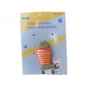 Cans İp Sarılı Kedi Otlu Catnipli Balık Kedi Oyuncağı 7 x 3 cm - 1