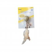 Cans Catnip Kedi Otlu Toplu Matatabili Tüylü Kedi Oyuncağı 12 cm - 1