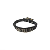 MegaPati Gerçek Deriden İsimli Kedi Köpek Boyun Tasması S 16-20cm - 3
