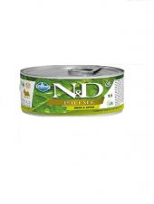 N&D Prime Tahılsız Köpek Konserve Mama Yaban Domuzu & Elma Mini 140 Gr - 1