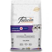 Felicia Hypoalergenic Sterilised Somonlu Kısırlaştırılmış Kedi Maması Az Tahıllı 2 kg - 1