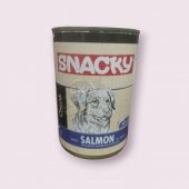 Snacky Chunk Gravy Soslu Somonlu Yetişkin Köpek Konserve Yaş Maması 400 Gr - 1