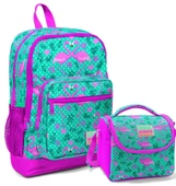 Coral High Kız Çocuk İlkokul Okul Çantası ve Beslenme Seti - Yeşil Flamingo thumbnail 1