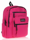 Kaukko Full Pocket Okul ve Günlük Sırt Çantası - Fuşya thumbnail 1