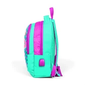 Coral High Okul Sırt Çantası ve Beslenme Çantası Seti - Kız Çocuk Pembe Flamingo - USB Soketli thumbnail 3