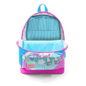 Coral High Okul Çantası ve Beslenme Çantası Seti - Kız Çocuk Mavi Unicorn- USB Soketli thumbnail 3