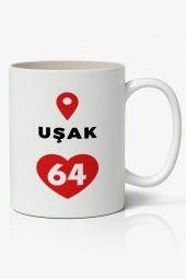 Uşak Baskılı Kupa Bardak Baskılı Kahve Kupa Bardak - 1