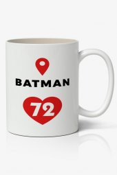 Batman Baskılı Kupa Bardak Baskılı Kahve Kupa Bardak - 1