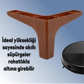 Sedef Lüks Mobilya Kanepe Sehpa Tv Ünitesi Koltuk Ayağı 10 Cm Ahşap Desenli Ayakları (4 ADET) thumbnail 3