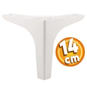 Sedef Lüks Mobilya Kanepe Sehpa Tv Ünitesi Koltuk Ayağı 14 Cm Beyaz Ayakları 4 Adet - 2