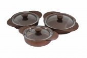 Porland Anolon Bronz Sahan Takımı 6 Parça 04STY006343 - 1