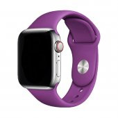 E2M CLASSIC SİLİKON APPLE WATCH KORDON 38-40-41MM MOR - 1