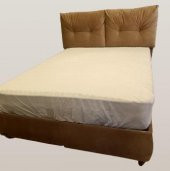 ALEZ Fitted 90178 Model Full Kenar Yatak koruyucu 150 Pamuk Beyaz Renk El Yapı - 9