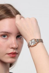 Fiona Rose-Gümüş Kordon Kadın Kol Saati - 1