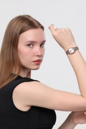 Fiona Rose-Gümüş Kordon Kadın Kol Saati - 2