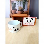 Pembe Panda Tasarımlı Kutulu Kupa - 2
