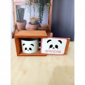 Pembe Panda Tasarımlı Kutulu Kupa - 3