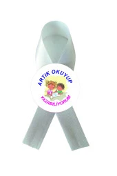 yıldızkurdelaankara FİYONK SATEN KURDELA OKUYORUM YAZIYORUM ARKASI İĞNELİ 10 ADET thumbnail 1