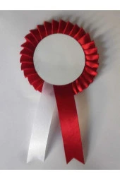 yıldızkurdelaankara Kırmızı Beyaz Kokart Iğneli (10ADET BOŞ) thumbnail 1