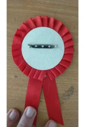 yıldızkurdelaankara Kırmızı Beyaz Kokart Iğneli (10ADET BOŞ) thumbnail 2