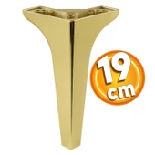 Sedef Lüks Mobilya Kanepe Tv Ünitesi Konsol Koltuk Ayağı 19 Cm Gold Altın Ayakları 4 Adet thumbnail 2