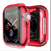 Apple Watch 7 8 45MM Uyumlu Kasa ve Ekran Koruyucu 360 Koruma Yumuşak Silikon - 5